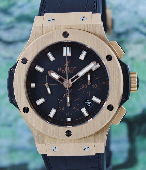 (image for) UNPOLISHED HUBLOT BIG BAND 18K ROSE GOLD AUTOMATIC CHRONOGRAPH / 301.PX.1180.RX